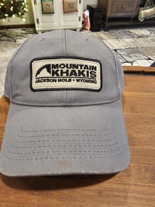 mountain khakis Hat Cap Jackson Hole Wyoming (=) - Picture 1 of 6