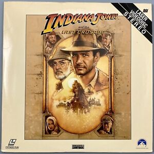 Indiana Jones And The Last Crusade LaserDisc 1990 Paramount Extended Play