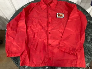 Chaqueta cortavientos mediana Sportsmaster vintage años 70 Nascar Ralph Moody Racing Pit Crew - Imagen 1 de 8