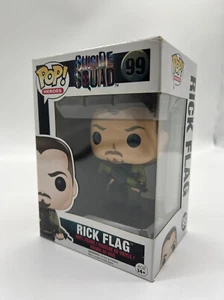 Funko Pop Vinyl Suicide Squad Rick Flag #99 brand new - Picture 1 of 2