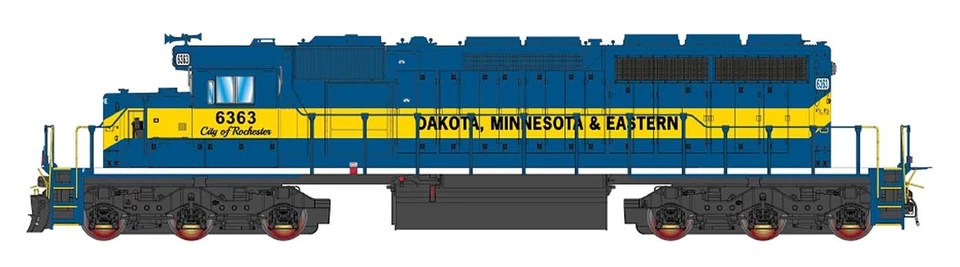 N Scale SD40-2 Locomotive Dakota, Minnesota & Eastern #6369 City of Walnut Grove - Image 1 of 1