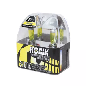 Bombillas antiniebla halógenas doradas amarillas premium KONIK H16 2500K 12V 19W para Toyota - Imagen 1 de 12