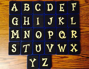 Choice Sizzix FUN SERIF Upper & Lower Case Letters Alphabet Replacement Dies - Picture 1 of 38