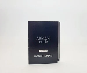 Armani CODE Parfum By Giorgio Armani Sample Vial 0.04fl.oz/1.2ml - Picture 1 of 2