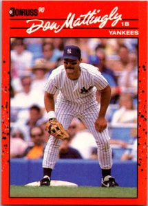 Don Mattingly 1990 Donruss #190 ERROR CARD Baseball Card - Picture 1 of 2