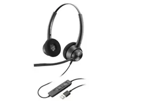 Poly EncorePro 320 USB Stereo Computer Headset with USB-A Plug (214570-01) NEW - Picture 1 of 4