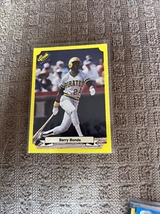 1986 RARE Classic Yellow #113 BARRY BONDS RC Rookie  MINT Beautiful Centering - Picture 1 of 5