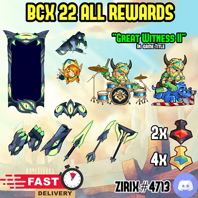 For Brawlhalla | BCX 22 FULL Track Rewards | Fast Delivery • 3.99€
