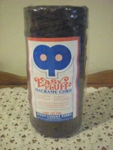 Easy Fluff Macrame Cord 6MM 100 yds (West Coast Fibre) - Picture 1 of 2