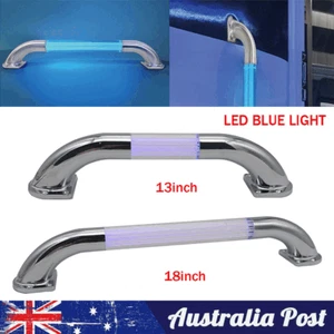 LED RV Entry Door Grab Handle Door Handrail Grab Bar Glowing Toilet Door Handle - Picture 1 of 13