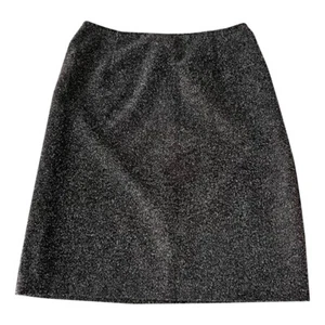 Mujer Sag Harbor Talla 14 B&W Falda Recta Moteada Forrada - Imagen 1 de 5