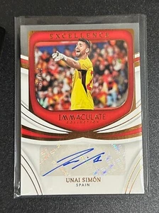 2022-23 Panini Immaculate Unai Simon Excellence Auto /73 - Picture 1 of 4