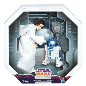 Star Wars Forces of Destiny Prinzessin Leia Organa Platinum Edition mit R2D2 - Bild 1 von 1