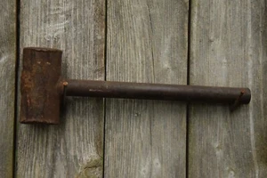 HAND TOOL MECHANIC'S 2lb SLEDGE HAMMER ALL STEEL HANDLE SHEET METAL BODY WORKING - Picture 1 of 20