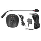 Wired Gooseneck Mic Desktop Conference Cardioid Pointing Mic For Broadcastin IDS