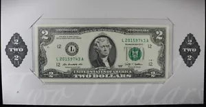 2015 $2 Unc Single Note San Francisco - Serial #20159743 - Picture 1 of 4