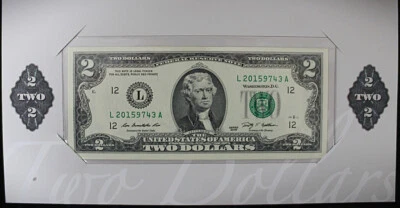 2015 $2 Unc Single Note San Francisco - Serial #20159743 - Image 1 of 4