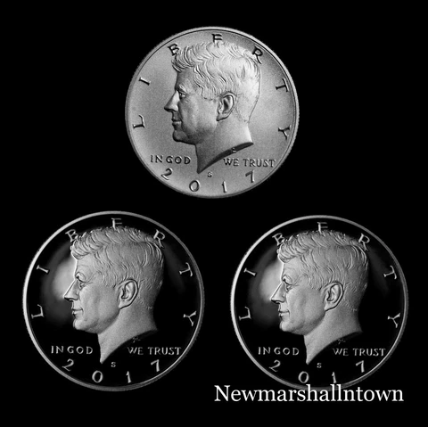 2017 S+S+S Kennedy Half Dollar Silver, Clad, Enhanced Mint Proof Set Cover