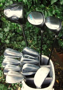 Set of PRGR TR-X Model 910 5-SW + Driver + 3 Wood + 4 Wood + Putter - Picture 1 of 10