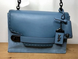 NWT Coach 1941 Swagger Chain Crossbody in Chambray - Picture 1 of 12