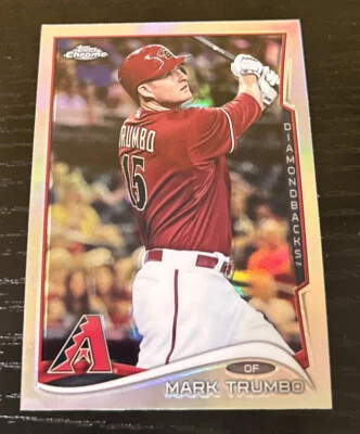 2014 Topps Chrome Mark Trumbo Refractor - Image 1 of 2