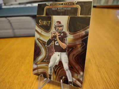 ERROR * Johnny Manziel 2023 Panini Select Draft Picks - Select Stars #SS-JM - Image 1 of 4