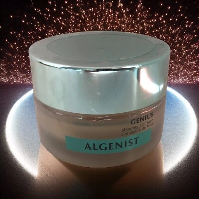 Algenist Genius Sleeping Collagen Night Cream Overnight Moisturizer Sealed w Box - Image 1 of 4