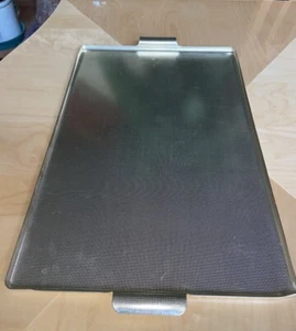 Kaymet Vintage Mid-Century gepresstes Aluminium Bar Getränk Serviertablett Gold 23”x15” - Bild 1 von 15
