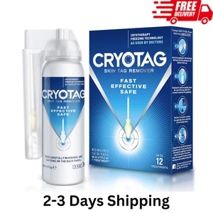 New Cryotag Skin Tag Remover - Fast Effective Safe - up to 12 Treatments