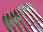 SABATIER "GLACE" 4 stainless dinner knives (2 groups of 4 available) INDONESIA
