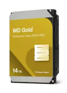 14TB Western Digital WD Gold (7200RPM, 3.5", SATA III, 512MB Cache) WD142KRYZ - Photo 1/1