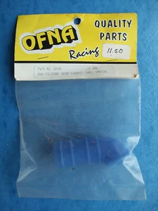 OFNA 10184 BLUE SILICONE JOINT EXHAUST TUBE SPECIAL FOR .21 ENGINE OFN10184 NIP - Picture 1 of 1