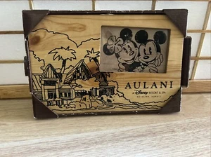 HTF Aulani Disney Resort And Spa Wooden Picture Frame Ko’olina, Hawaii 2016 - Picture 1 of 23
