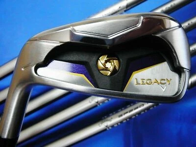 LEFT-HANDED CALLAWAY LEGACY 2012 FORGED 6PC R-FLEX IRONS SET GOLF CLUBS - Image 1 of 4
