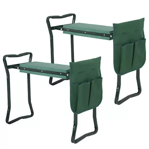 Gärtner Knieauflage Kissen Sitz Knie 2x klappbar Garten Knieauflage Sitz - Bild 1 von 9