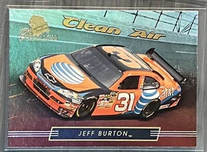 2008 Press Pass Premium "Clean Air" 🏎 #9 JEFF BURTON 🏁 NASCAR 🏁 Free Shipping - Picture 1 of 2