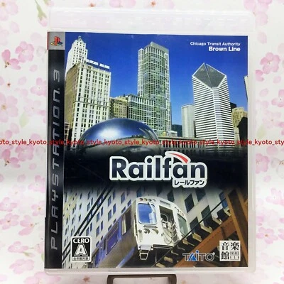 USED PS3 Railfan PlayStation 3 00083 JAPAN IMPORT - Image 1 of 3