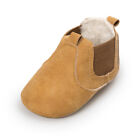Newborn Baby Boy Girl Pram Shoes Infant Kids Anti-Slip Booties PreWalker Trainer