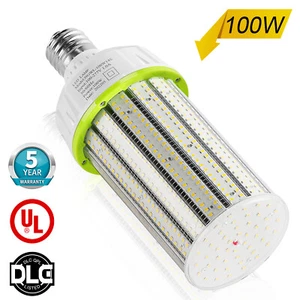 100 WATT LED Corn Light 5000K E39 Mogul Base Warehouse High Bay Corn Bulbs 5000K - Picture 1 of 11