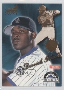 1999 Pacific Aurora Opening Day Missing Serial Number Derrick Gibson #61