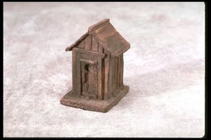 SMC-223 Outhouse Highly Detailed HO, HOn30 Scale (unfinished) - Picture 1 of 1
