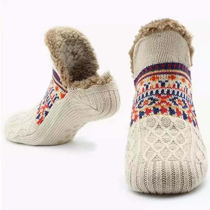 MARKENLOS dicke warme Socken Herbst Winter Boden Socken für Zuhause Haussocken Hausschuhe