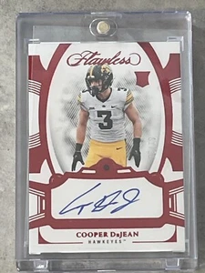 2024 Flawless Cooper Dejean Rookie Gem Red Ruby Auto /20 RC #FRGS-CDN Eagles - Bild 1 von 2