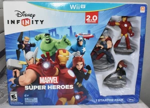 Disney Infinity: Marvel Super Heroes (2.0 Edition) Starter Pack - Wii U NEW - Picture 1 of 6
