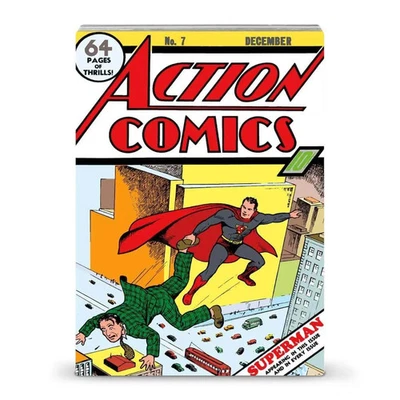 2024 Niue DC Action Comics #7 COMIX 1 oz Silver Colorized Proof Coin - Image 1 of 4
