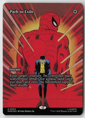 Path to Exile (Borderless) Marvel Universe Eternal-Legal (4) Foil - MTG - Image 1 of 2