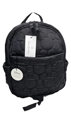 Nueva Mochila Pequeña Vera Bradley Disney Orejas de Mickey Mouse Negra Peso Pluma❤️ Foto 1 de 4