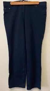 Laura Ashley schwarze Stretchhose – Damen 12 Petite - Bild 1 von 4