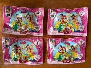 Lote de 4 figuras de mascotas del Palacio Disney bolsas ciegas bolsa sorpresa serie 2 bolsas ciegas - Imagen 1 de 3