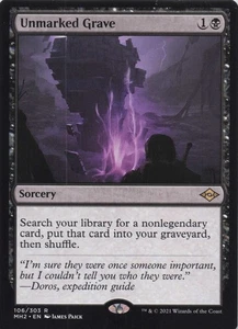 Unmarked Grave Modern Horizons 2 Regular Rare #106 NM MTG - Picture 1 of 2